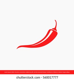 Chilli, Pepper, Icon. One Of Set Web Icons