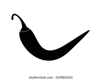 Chilli pepper icon, vector illustration