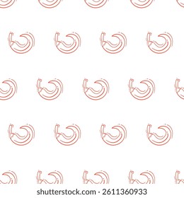 chilli pepper seamless pattern, doodle chilli pattern background