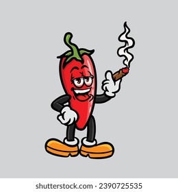 chilli smoking joint and hold nug from weed cannabis bud flower marijuana