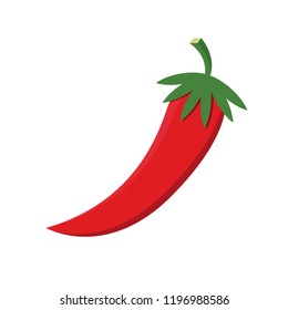 chilli symbol vector. logo.