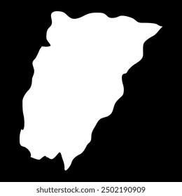 Chimaltenango department map, administrative division of the country of Guatemala. Vector illustration.