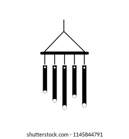 chimes icon vector icon. Simple element illustration. chimes symbol design. Can be used for web and mobile.