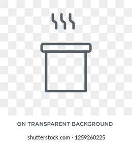 Chimney icon. Chimney design concept from  collection. Simple element vector illustration on transparent background.