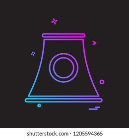 Chimney icon design vector