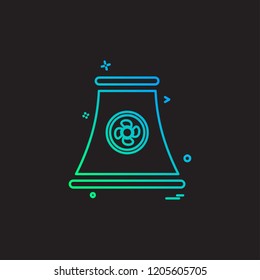 Chimney icon design vector
