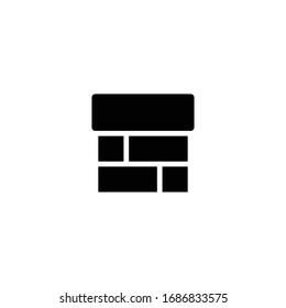 Chimney icon illustration isolated vector sign symbol