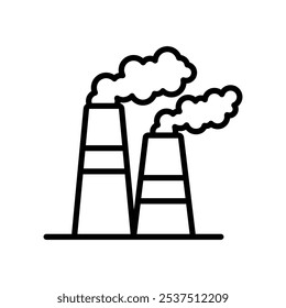 chimney icon vector design template simple and clean