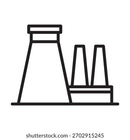 Chimney icon vector design in trendy style