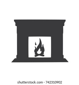 Chimney icon, vector illustration design. Winter collection.