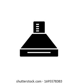 chimney icon vector illustration glyph style design. isolated on white background