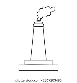 Chimney icon vector illustration symbol design