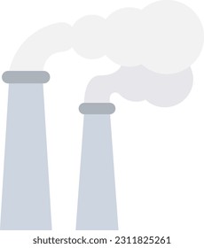 Chimney icon vector image. Suitable for mobile application web application and print media.