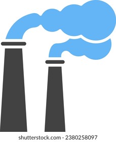 Chimney icon vector image. Suitable for mobile application web application and print media.