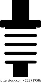chimney icon vector symbol design illustration