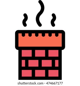 chimney outline icon