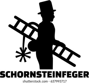 Chimney sweeper with german job title