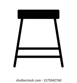 chimney vector glyph flat icon 