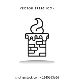 Chimney vector icon