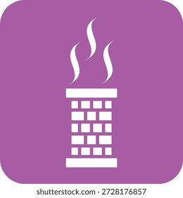 Ilustração de design de ícone de Chimney Vetor