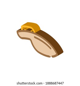 chin rest glyph icon vector. chin rest sign. isolated contour symbol black illustration