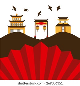 china concept design, vector illustration eps10 graphic 