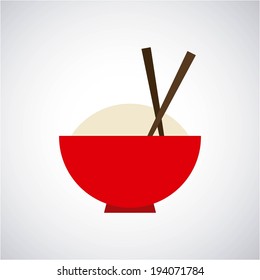 China design over white background, vector illustration