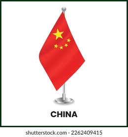 China Desk Flag and China Flag Design