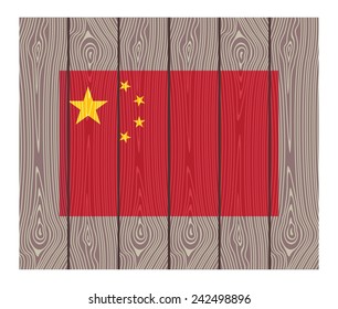 China. Flag