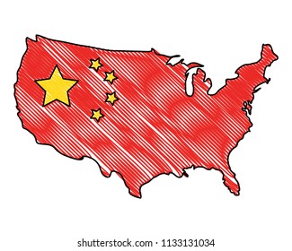 China flag design
