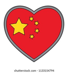 China flag design