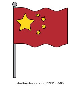China flag design
