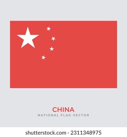 china flag design, National flag of china vector design file format eps