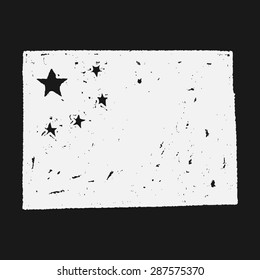 China flag doodle