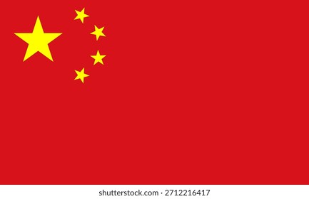Icono de la bandera de China en alta calidad