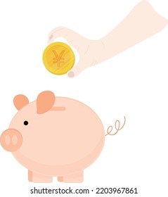 China Flag vector hand drawn,Renminbi vector hand drawn