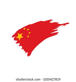 China flag, vector illustration