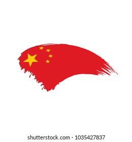 China flag, vector illustration