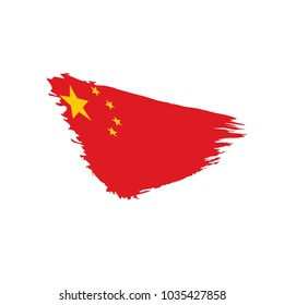 China flag, vector illustration