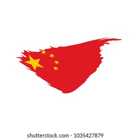 China flag, vector illustration