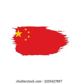 China flag, vector illustration