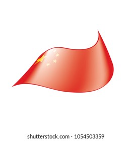 China flag, vector illustration