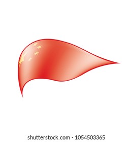 China flag, vector illustration