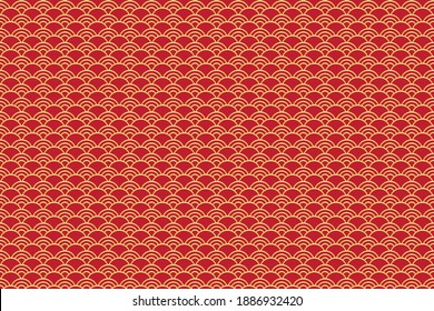 China-Rahmenhintergrund. Vektorgrafik. glücklicher chinesischer Neujahrshintergrund