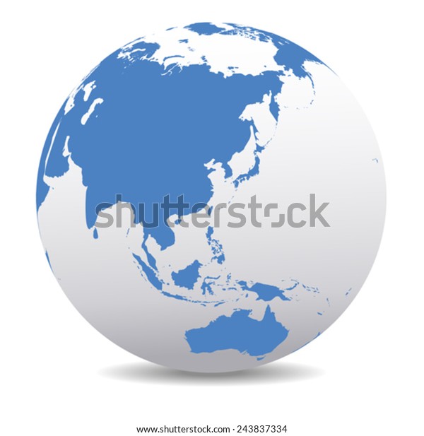 China Japan Malaysia Thailand Indonesia Global Stock Vector (Royalty ...