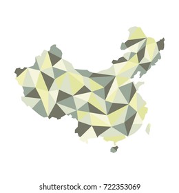 China map.
