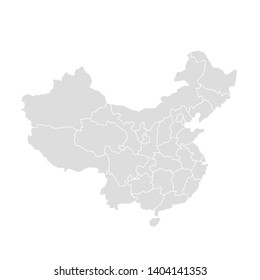 china map illustration vector eps10.