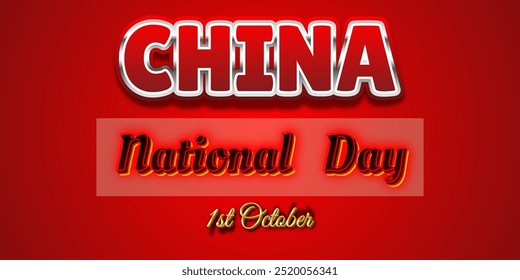 China national day 1st October 