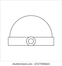 china new year icon line vector