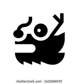 china new year related chines dragon vector with solid design